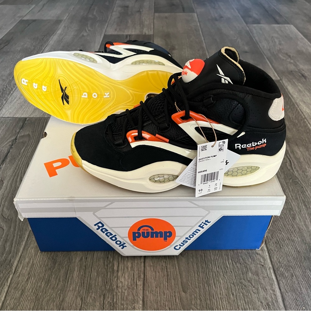Allen Iverson X Dee Brown (collab) question Reebok Pumps